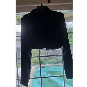 Naked Wardrobe Black Crop Blazer